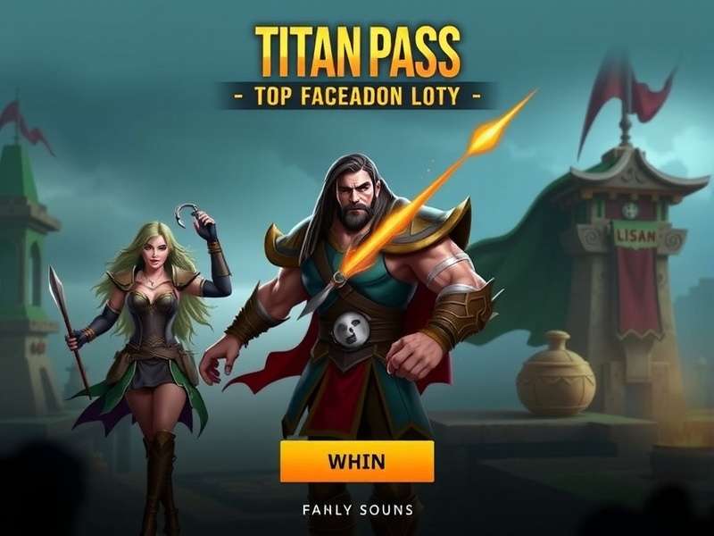 Goa Titan Pass Game Main Screen